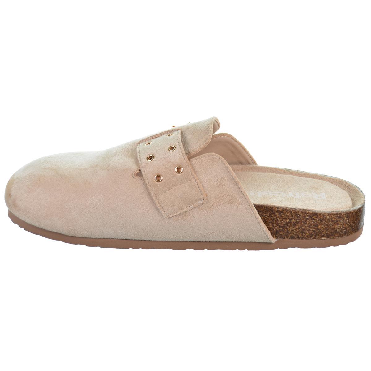 Refresh 1712538 Zueco antelina Acolchado Hebilla Mujer