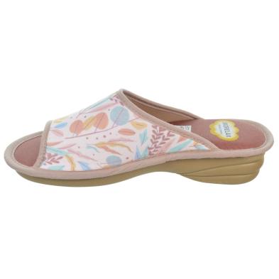 Biorelax 1810 Zapatilla Casa Textil Pies Delicados Mujer