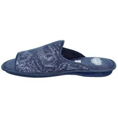 Biorelax 1403 Zapatilla Casa Textil Pies Delicados Hombre