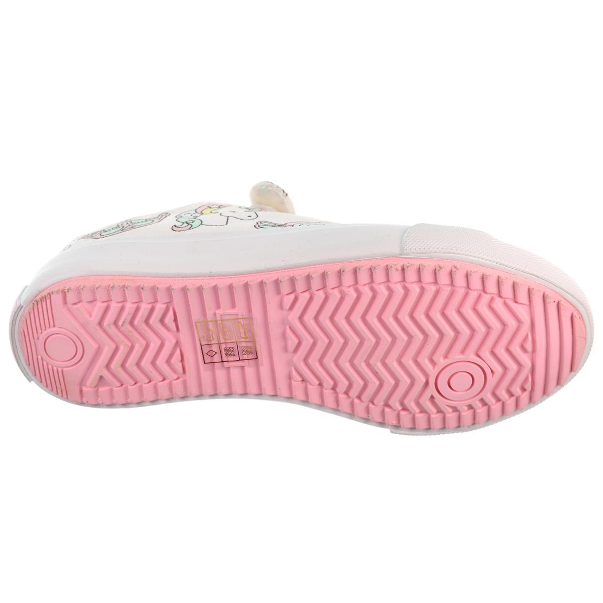 Conguitos 284096 Zapatilla Lona Unicornios Cordones Velcro Niña