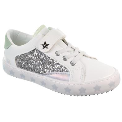 Conguitos 282104 Zapatilla Sintética Acolchada cordones velcro Niña