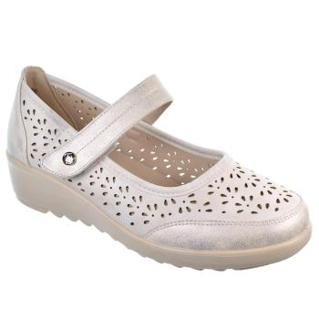 Amarpies 28336 Zapato Mercedita Confort Cuña Velcro Mujer 2