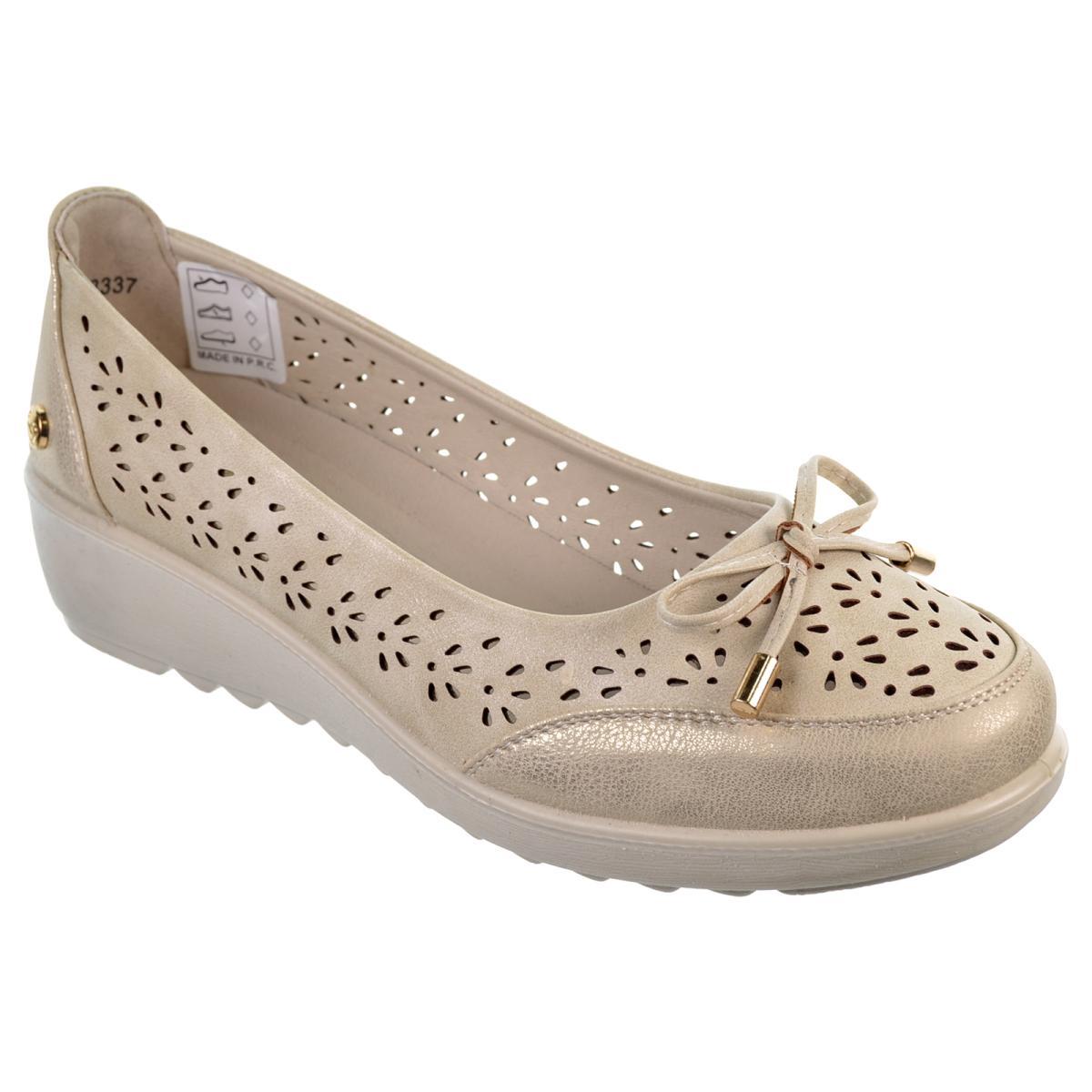 Amarpies 26392 Zapato Confort Cuña Plataforma Mujer