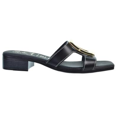 Oh My Sandals 5565 Sandalia Plana y Tacón Piel Confort Mujer