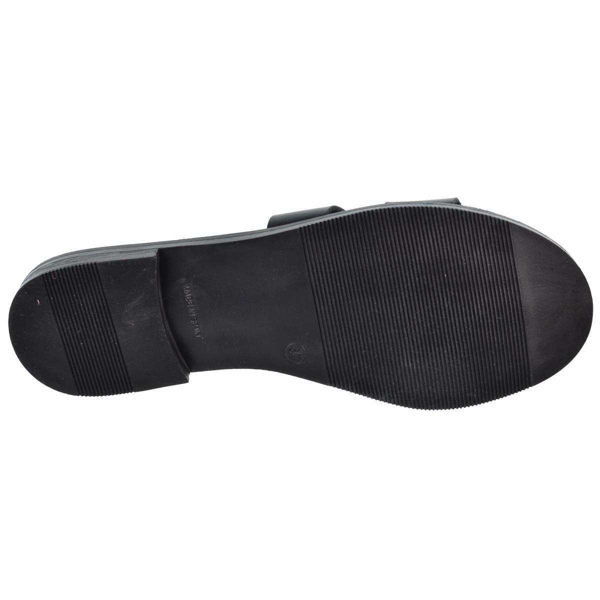 Oh My Sandals 5576 Sandalia Piel Confort Tacón Ancho Mujer Negras