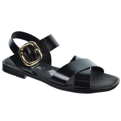 Oh My Sandals 5583 Sandalia Piel Confort Tacón Mujer Negras
