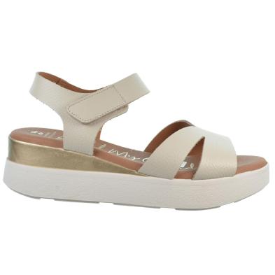 Oh My Sandals 5673 Sandalia Piel Confort Cuña Plataforma Mujer