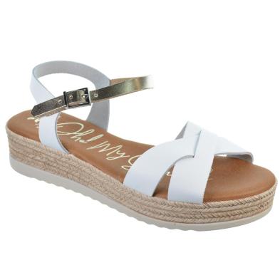 Oh My Sandals 5693 Sandalia Plataforma Piel Confort  Mujer