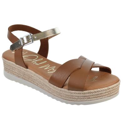 Oh My Sandals 5693 Sandalia Plataforma Piel Confort  Mujer