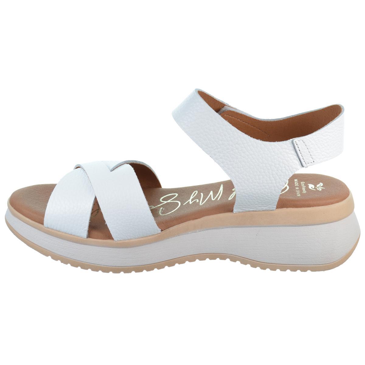 Oh My Sandals 5662 Sandalia Piel Plataforma y Cuña Mujer