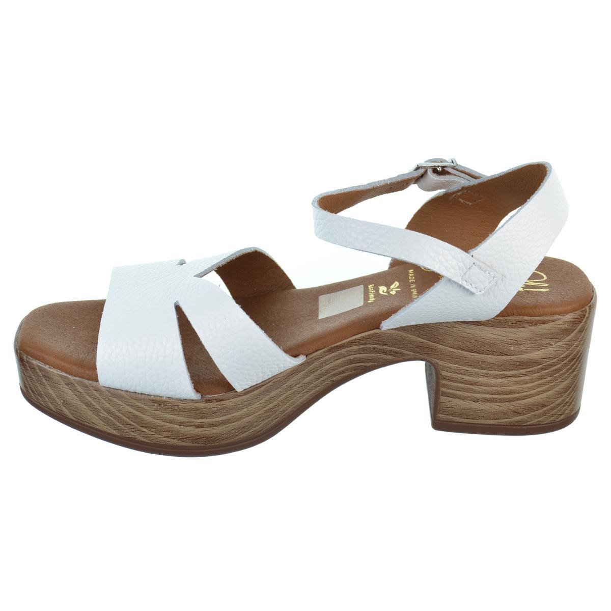 Oh My Sandals 5625 Sandalia Piel Confort Tacón Plataforma Mujer