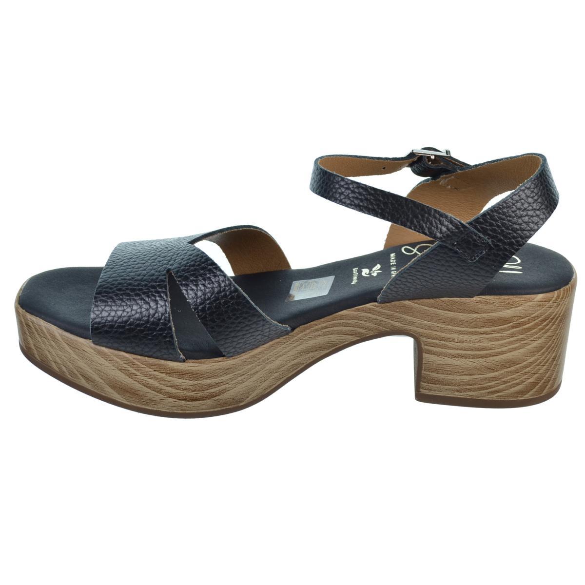 Oh My Sandals 5625 Sandalia Piel Confort Tacón Plataforma Mujer