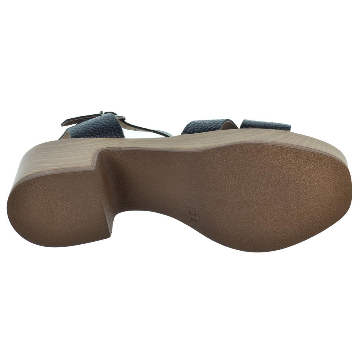 Oh My Sandals 5625 Sandalia Piel Confort Tacón Plataforma Mujer