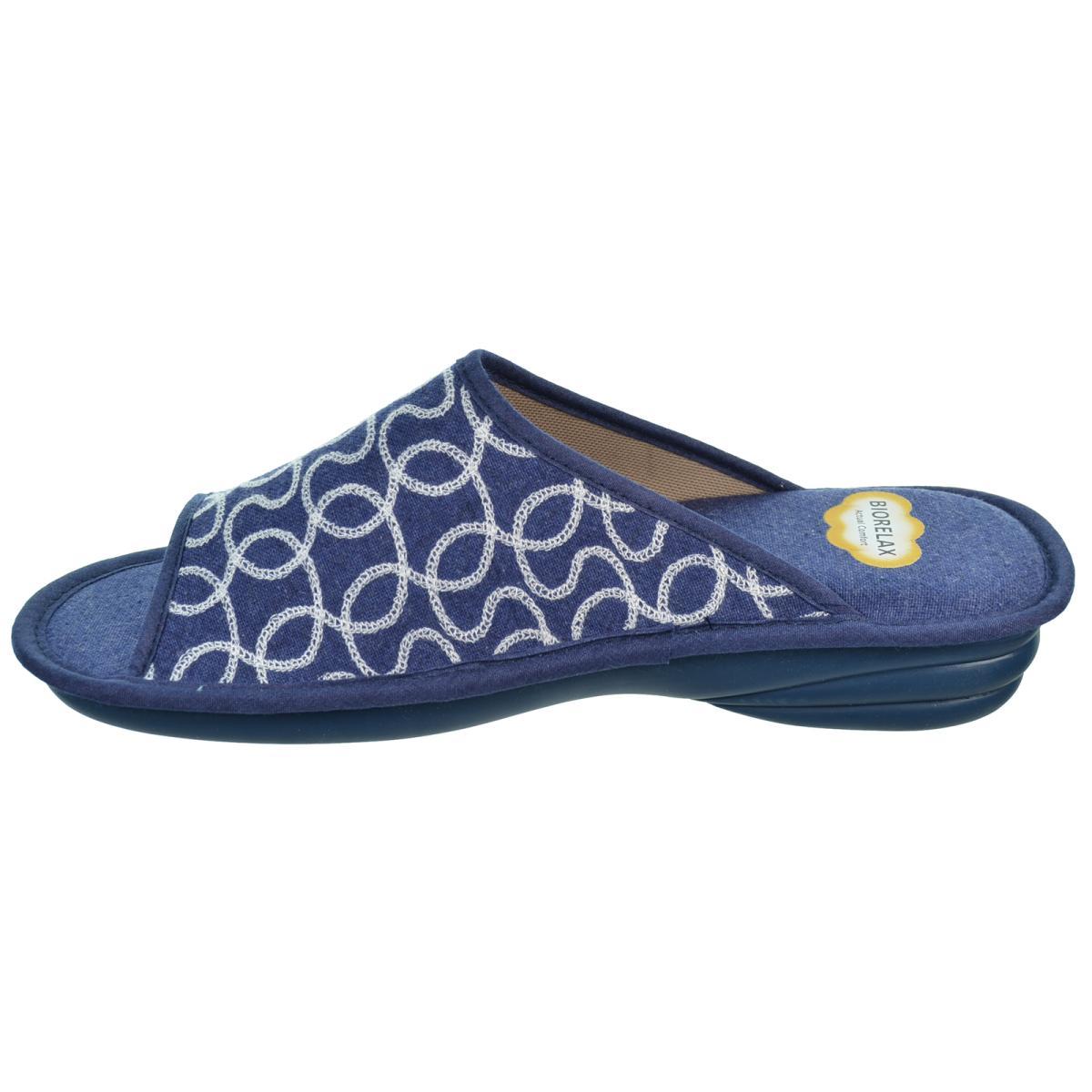 Biorelax 1816 Zapatilla Casa Cuña Pies Delicados Mujer