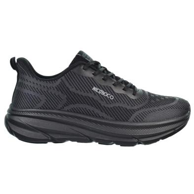 Nicoboco Flynit Deportivo Cordones Textil Confort Hombre Negro