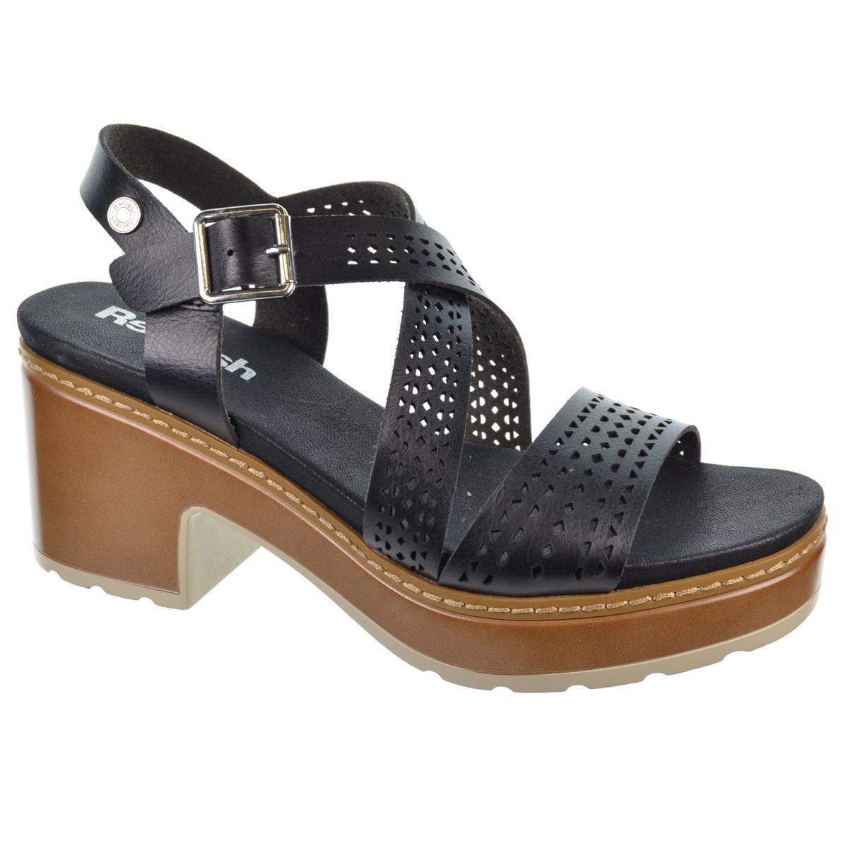 Refresh 172847 Sandalia Sintética Confort Tacón Plataforma Mujer