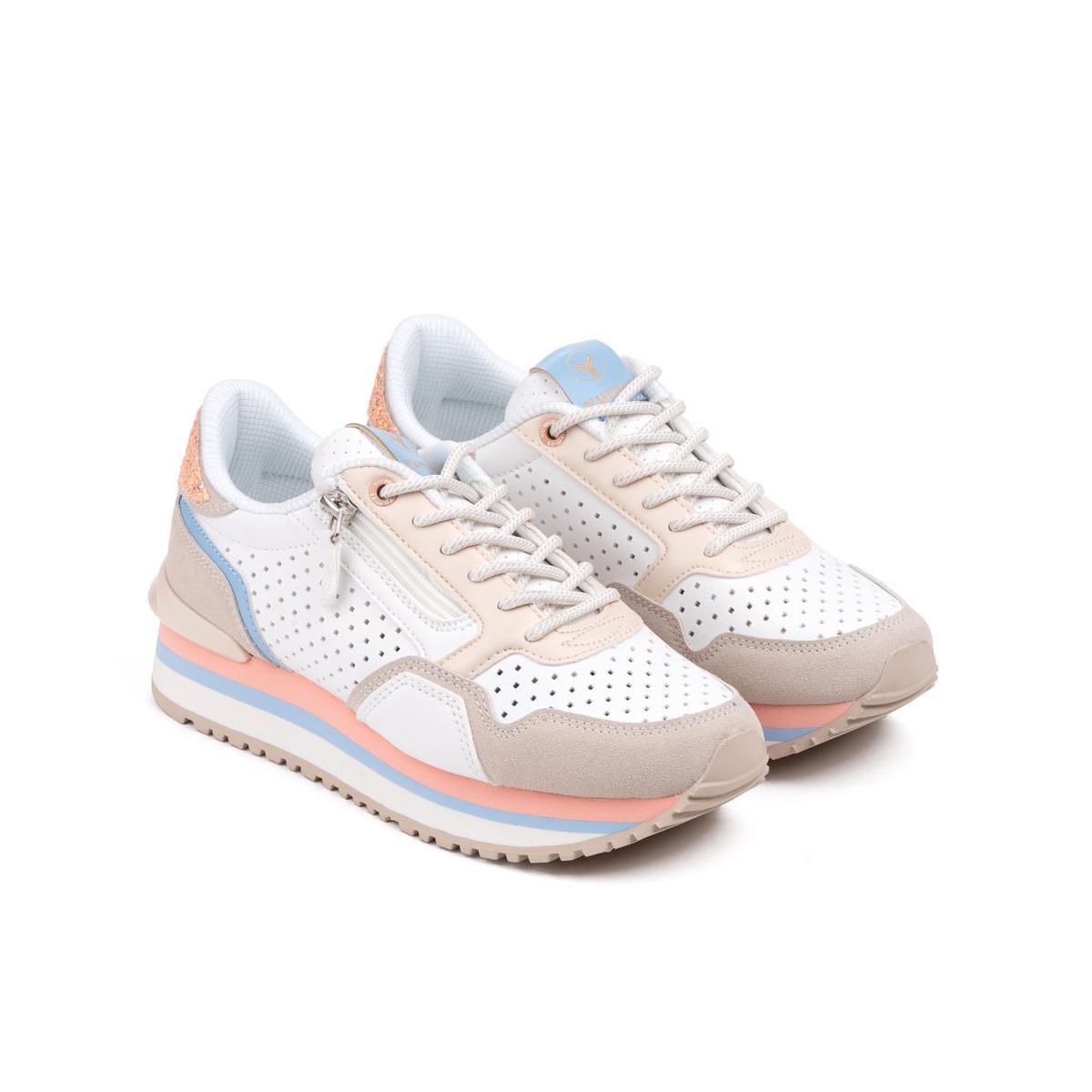 Yumas Gwyneth Sneaker Sintético Forro Textil Mujer cremallera cordones Yumas Gwyneth Sneaker Sintético Forro Textil Mujer cremallera cordones