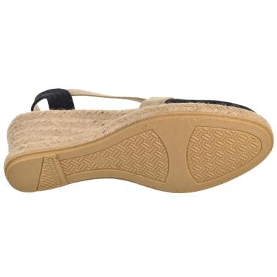 Mediterranea 50184 Alpargata Textil Confort Cuña Mujer