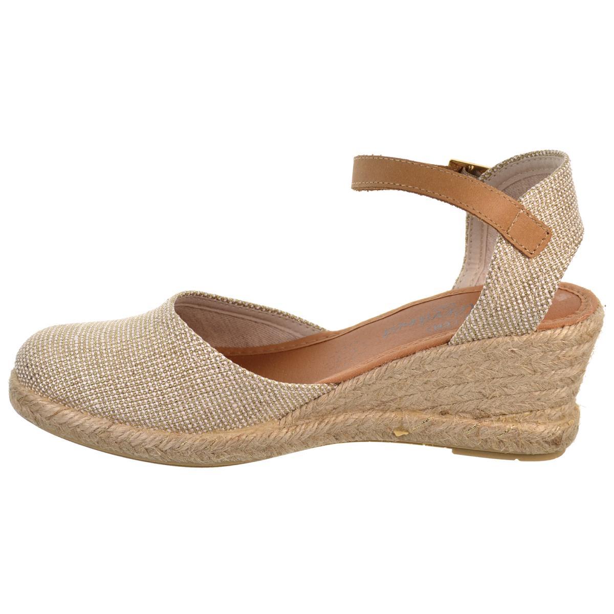 Mediterranea 50178 Alpargata Textil Confort Cuña Mujer
