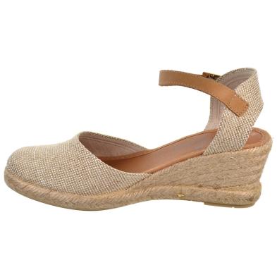 Mediterranea 50178 Alpargata Textil Confort Cuña Mujer