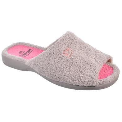 Cmconfort 50369 Zapatilla Casa Textil Acolchada Mujer