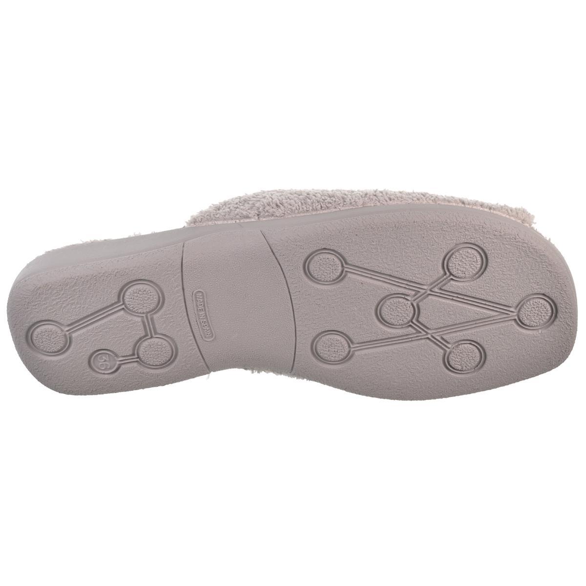 Cmconfort 50369 Zapatilla Casa Textil Acolchada Mujer