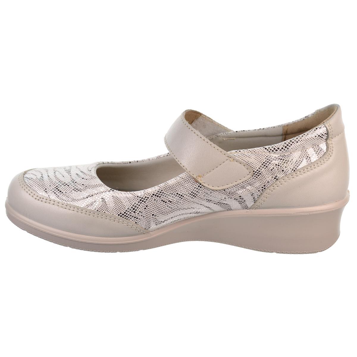 Laura Azaña 21863 Zapato Confort Piel Cuña Mujer