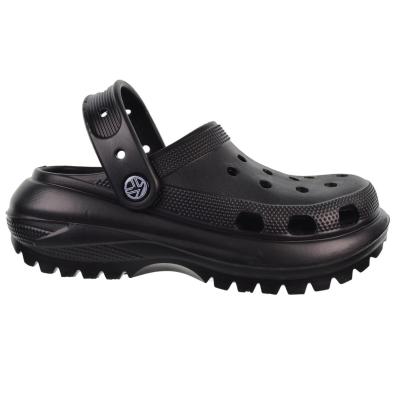 Kelara K42002 Zueco de Goma Transpirable Playa Piscina Mujer Negro