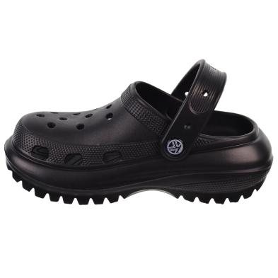 Kelara K42002 Zueco de Goma Transpirable Playa Piscina Mujer Negro