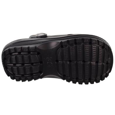 Kelara K42002 Zueco de Goma Transpirable Playa Piscina Mujer Negro