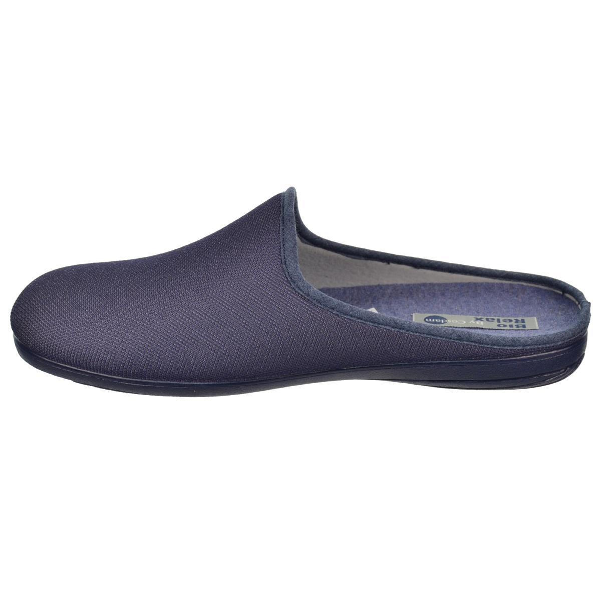 Biorelax 13923 Zapatilla Casa Textil Acolchada Hombre