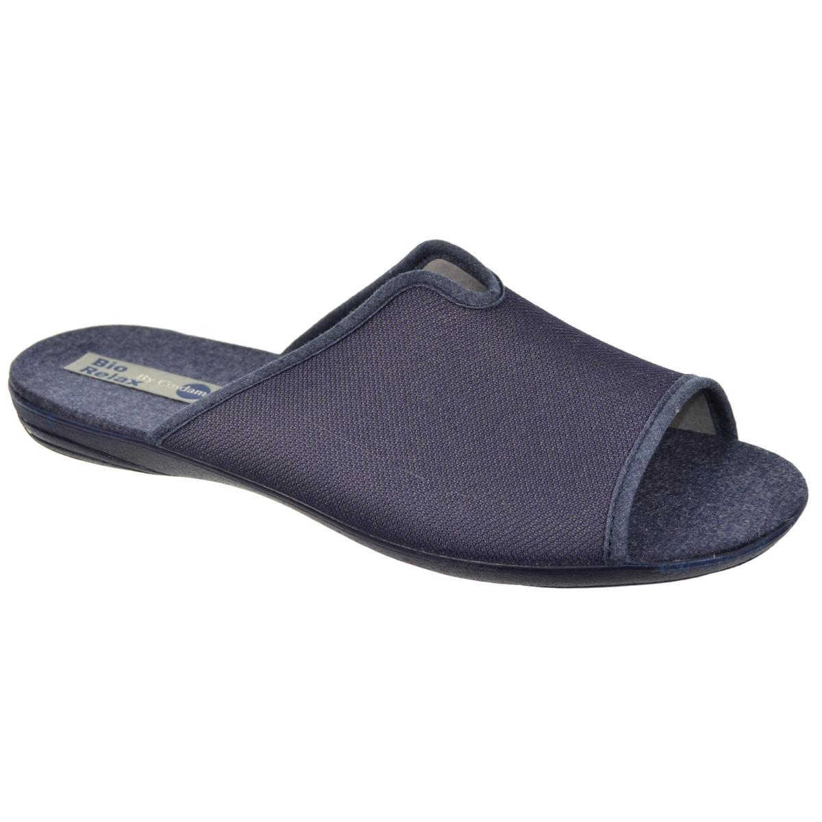 Biorelax  13924 Zapatilla Casa Textil Acolchada Antideslizante Hombre