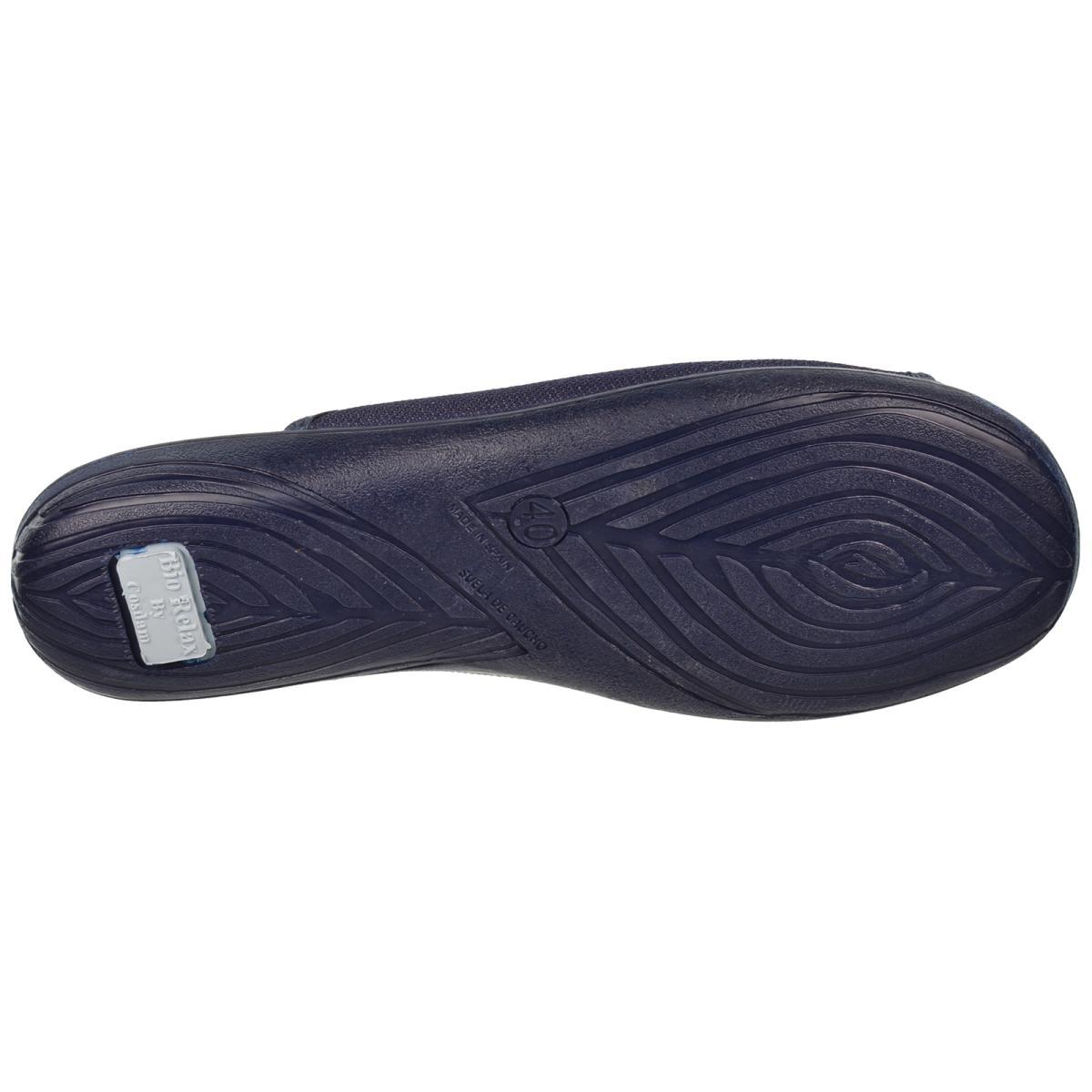 Biorelax  13924 Zapatilla Casa Textil Acolchada Antideslizante Hombre