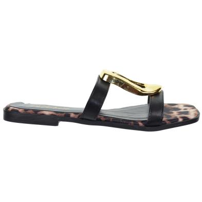 Isteria 25098 Sandalia Elegante Sintética Acolchada de Mujer