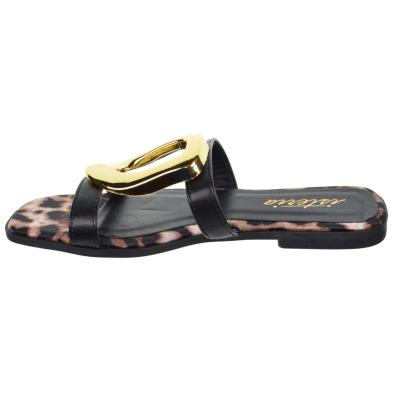 Isteria 25098 Sandalia Elegante Sintética Acolchada de Mujer