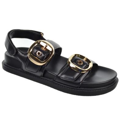 Isteria 25056 Sandalia BIO Sintética Velcro y Hebilla Mujer