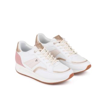 Yumas Allegra Sneaker Confort Textil Serraje Cordones Mujer 2
