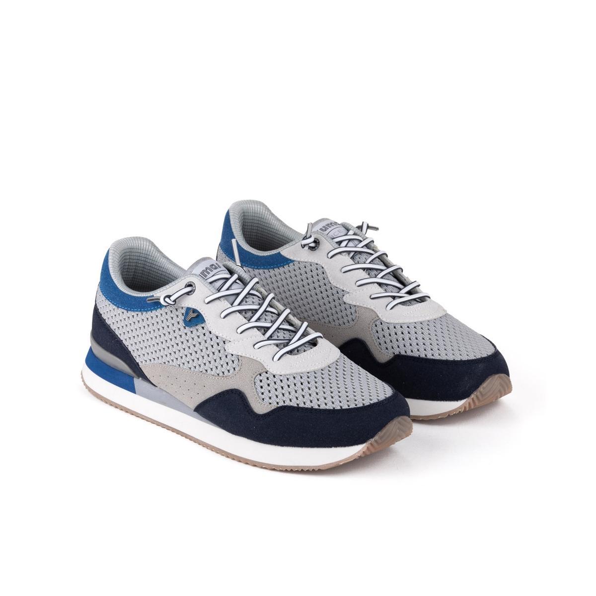 Yumas Stanley Sneaker Confort con Rejilla Cordones Hombre