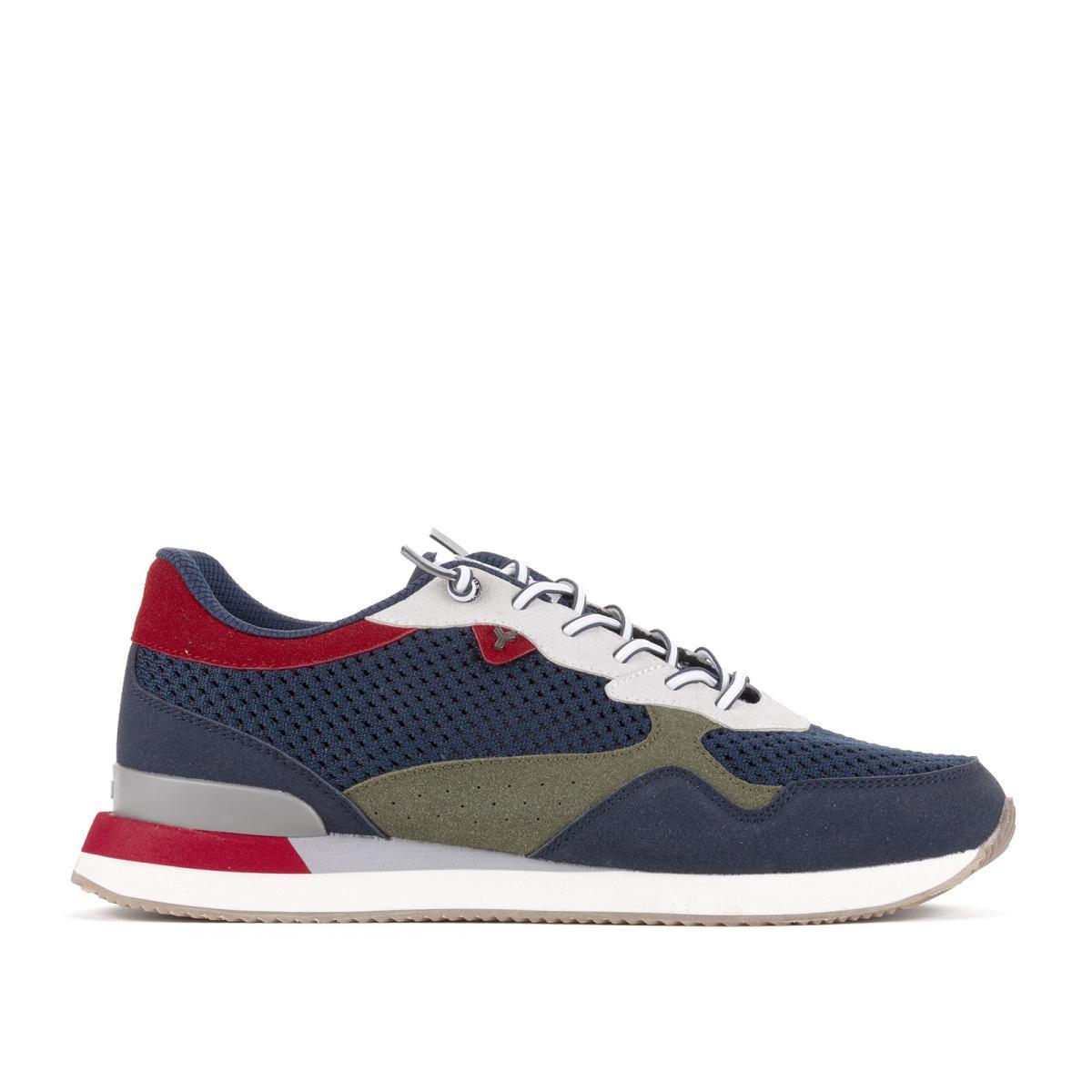 Yumas Stanley Sneaker Confort con Rejilla Cordones Hombre
