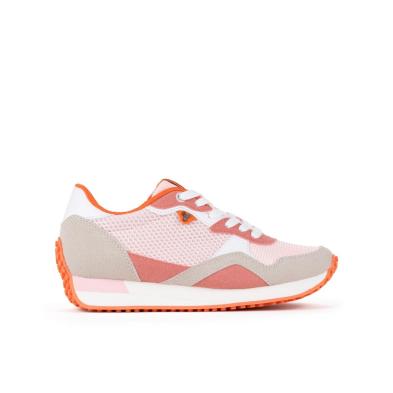 Yumas Fiorella Sneaker Textil y Serraje Cordones Mujer