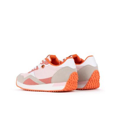 Yumas Fiorella Sneaker Textil y Serraje Cordones Mujer