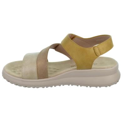 Amarpies 28637 Sandalia Confort Cuña Plataforma Velcro Mujer