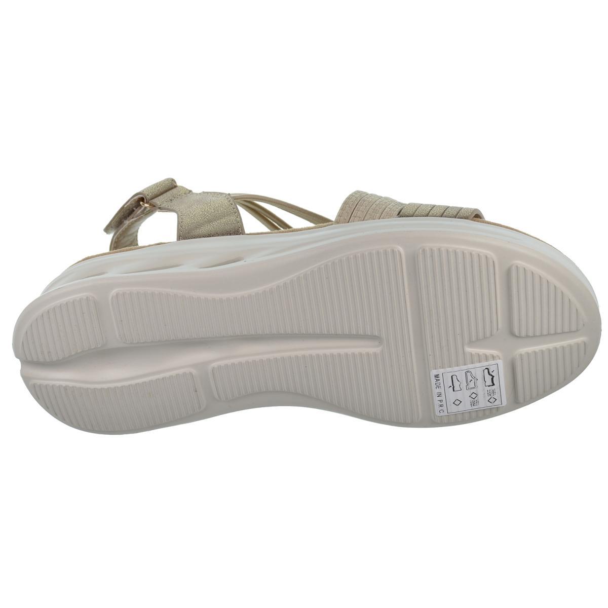 Amarpies 28654 Sandalia Confort Plataforma y Cuña Mujer