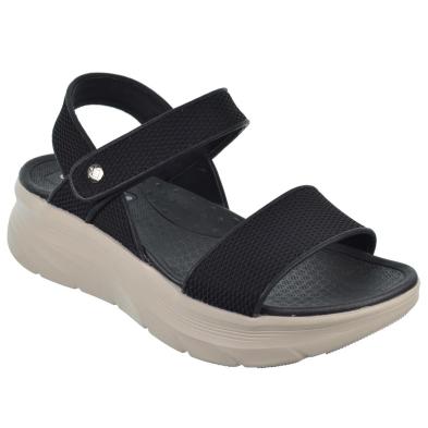 Amarpies 28651 Sandalia Confort Textil Cuña Plataforma Mujer