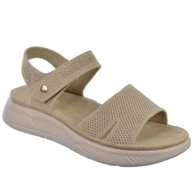 Amarpies 28660 Sandalia Confort Velcro Cuña Plataforma Mujer