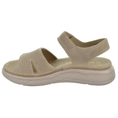 Amarpies 28660 Sandalia Confort Velcro Cuña Plataforma Mujer