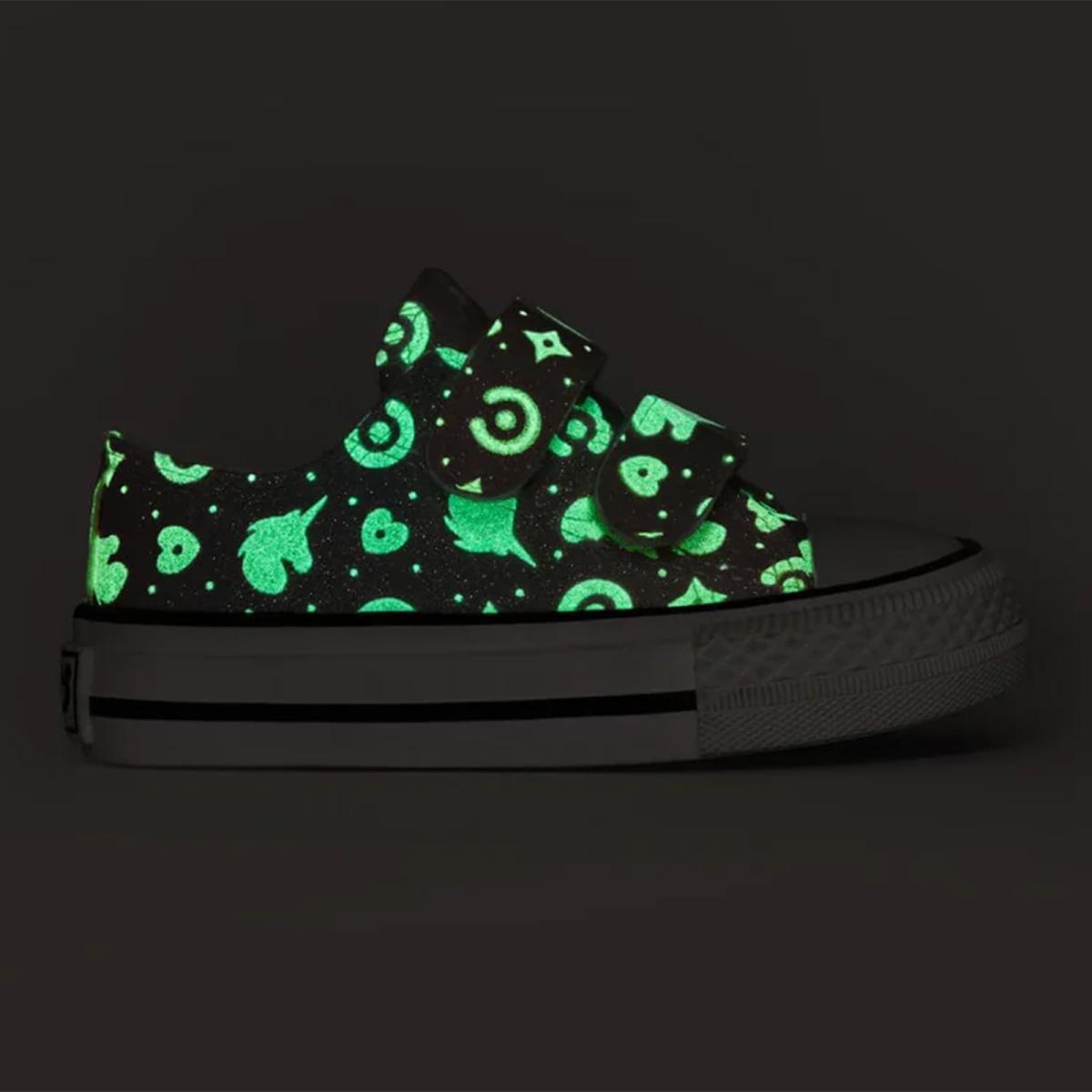 Conguitos 141093 Zapatilla Textil Unicornio Niña que brilla en la oscuridad