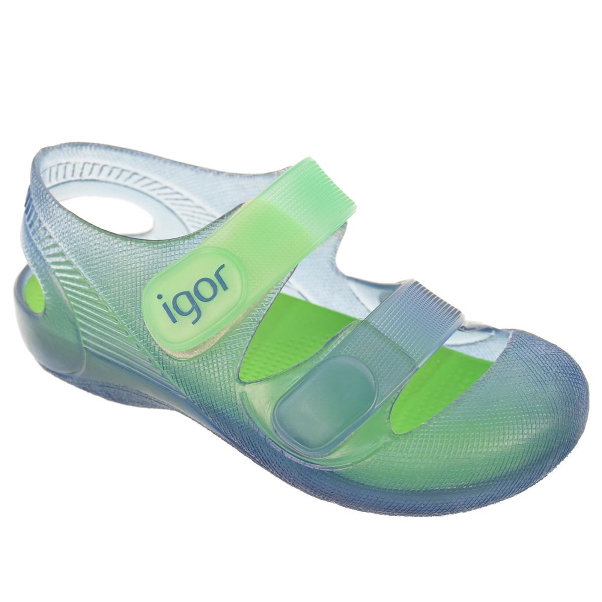 Igor Bondi Sandalia Unisex Velcro para Playa Piscina Niño