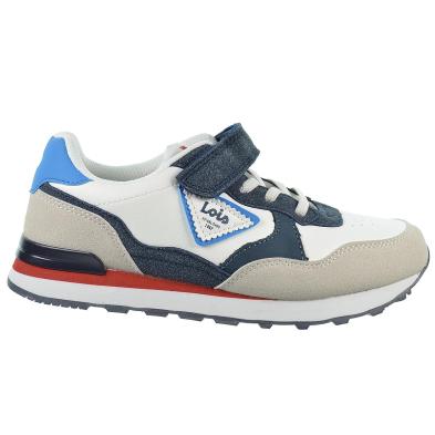 Lois 59040 Sneaker Acolchado Cordones y Velcro Niño Lois 59040 Sneaker Acolchado Cordones y Velcro Niño