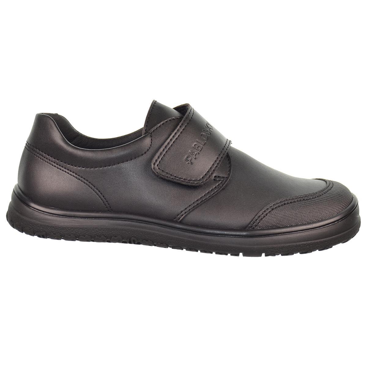 Pablosky 355515 Zapato Colegial Piel Velcro Ñiño